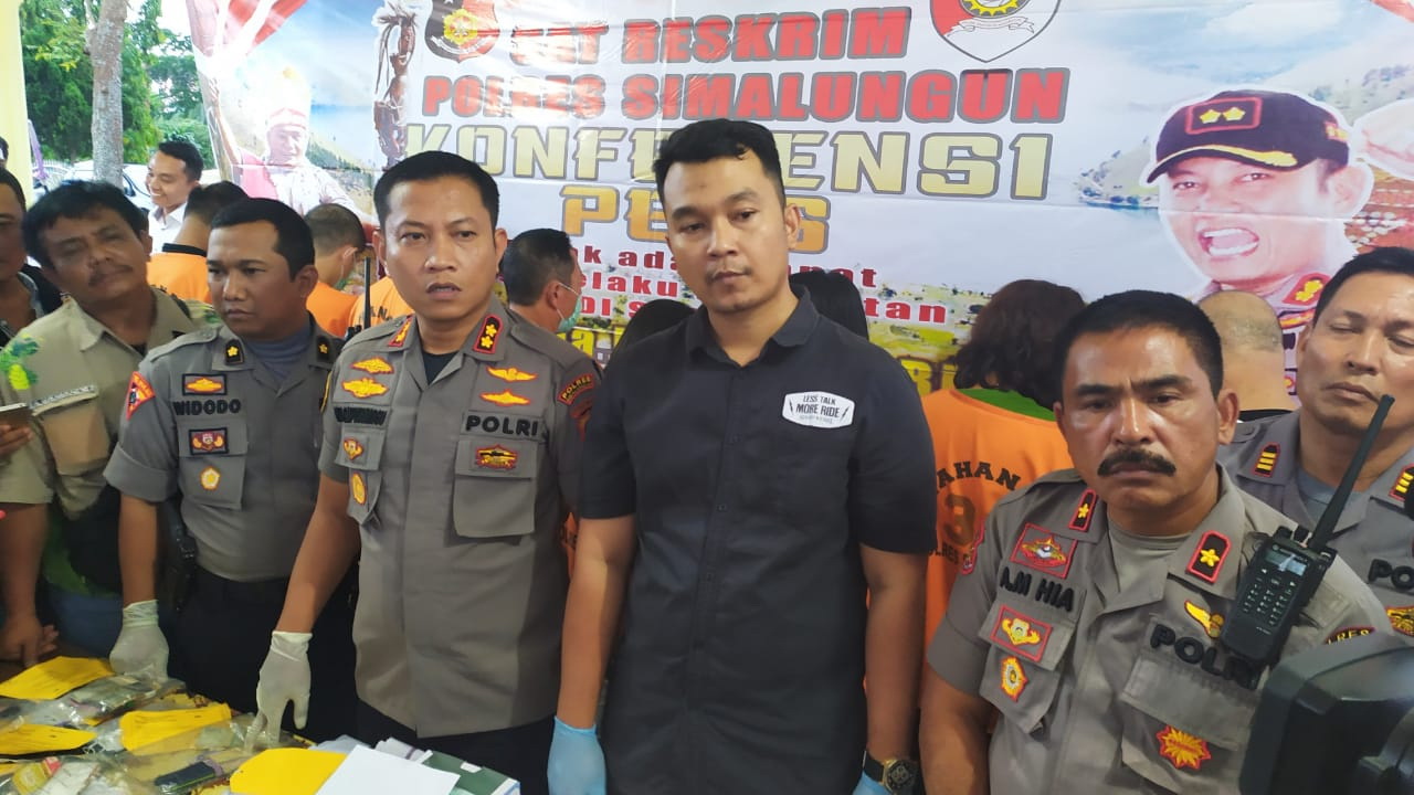 Malam Cap Go Meh, Polres Simalungun Grebek Arena Judi Sam Kwan di Hotel Niagara