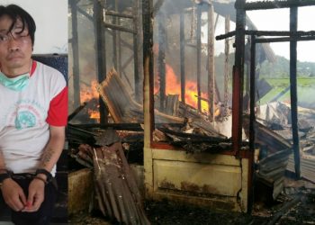 Minta Uang Tak Diberi, Sanggam Hutagalung Bakar Rumah Orangtuanya