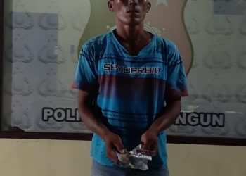 Unit Jatanras Polres Simalungun Ringkus Penjual Togel dari Bengkel
