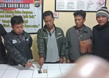 Bawa Sabu Pakai Kendaraan Plat Merah, Dua Orang Pria Diamankan di Simalungun