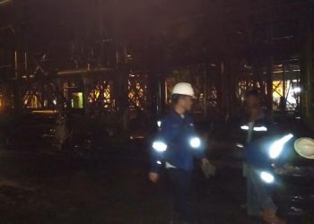 Pembangkit Listrik Tenaga Panas PT Sarulla Terbakar