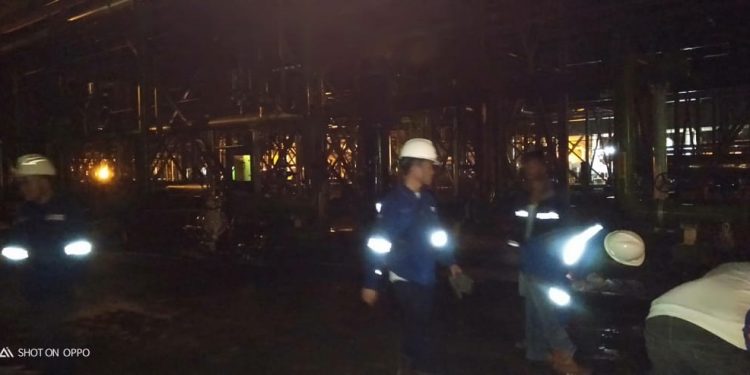 Pembangkit Listrik Tenaga Panas PT Sarulla Terbakar Pembangkit Listrik Tenaga Panas PT Sarulla Terbakar