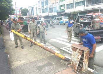 Satpol PP Siantar akan Bongkar 59 Baliho 'Liar'