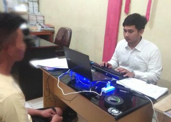 Bawa Sebilah Pisau, Remaja ini Diamankan Polres Nias dan Terancam 10 Tahun Penjara
