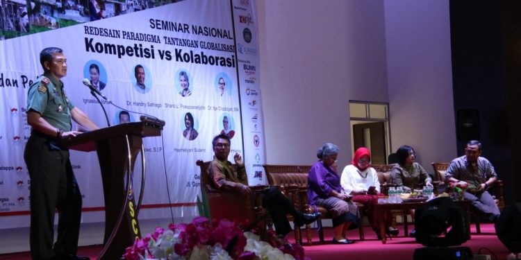 Seminar Nasional, Danrem 032/Wbr Ajak Mahasiswa Berkaya dan Kokohkan Persatuan Kesatuan