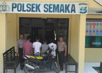 Polisi Tangkap Pencuri 2 Sepeda Motor dan Penadahnya