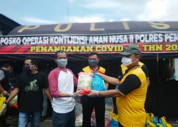 Kapolres Siantar Dukung Kinerja Jurnalis di Tengah Covid -19