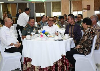 Kesepakatan Pembangunan Jalan Tol Dihadiri Pangdam I Bukit Barisan