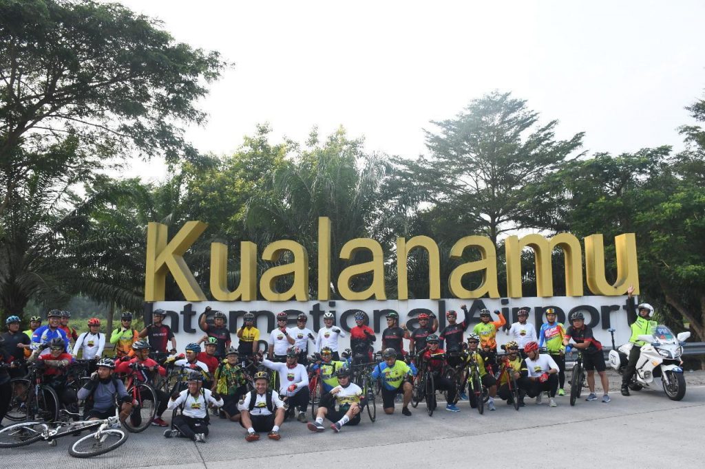 Budayakan Olah Raga, Pangdam Ajak PJU Kodam I/BB Rutinkan Gowes