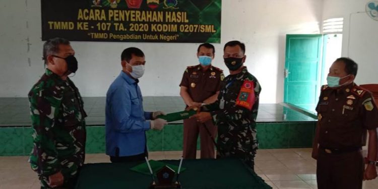 TMMD ke-107 Kodim 0207/Simalungun Resmi Ditutup TMMD ke-107 Kodim 0207/Simalungun Resmi Ditutup