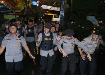 HUT TNI Ke 73, Polrestabes Medan "Serbu" Markas Kodim
