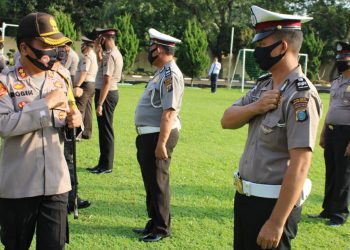 34 Personel Polres Serdang Bedagai Naik Pangkat