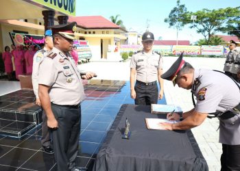 Pergantian Wakapolres, Kasat dan 7 Kapolsek di Simalungun. Ini Daftar Pejabat yang Baru...