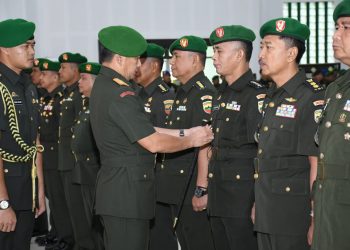 Hari ini Sertijab 10 Pamen Kodam I Bukit Barisan