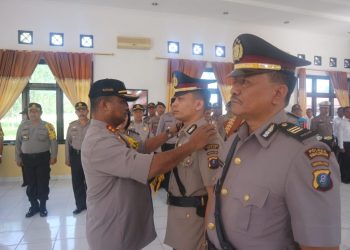 Kapolres Simalungun Pimpin Sertijab Kasat Narkoba