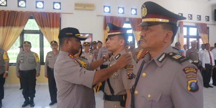 Kapolres Simalungun Pimpin Sertijab Kasat Narkoba