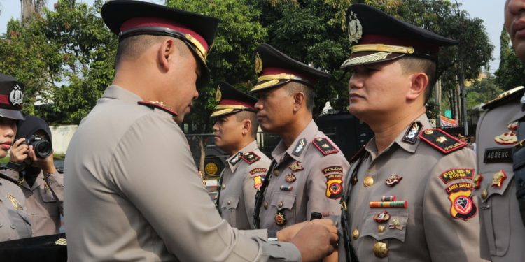 Kapolres Bogor Pimpin Sertijab Wakapolres dan Kabag Ops