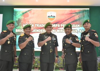 Hari ini Sertijab Danrem 032/Wbr dan Danrem 023/KS di Makodam I Bukit Barisan
