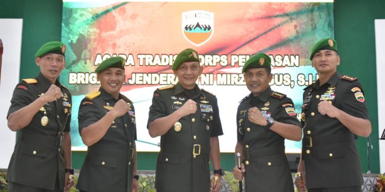 Hari ini Sertijab Danrem 032/Wbr dan Danrem 023/KS di Makodam I Bukit Barisan