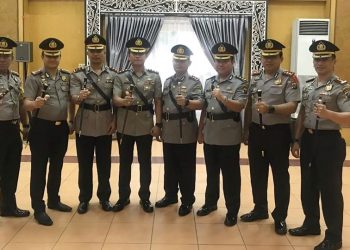 Budi Pardamean Saragih Sah Kapolres Siantar, Heribertus Oppusunggu ke Simalungun