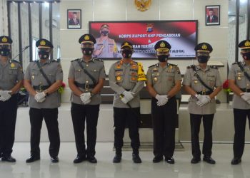 Kapolres Nias AKBP Wawan Iriawan Pimpin Korps Raport dan Sertijab Kasat Reskrim serta Kapolsek Alo’oa