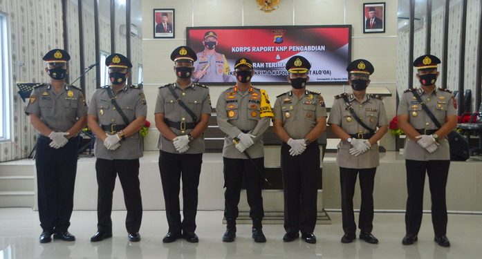Kapolres Nias AKBP Wawan Iriawan Pimpin Korps Raport dan Sertijab Kasat Reskrim serta Kapolsek Alo’oa