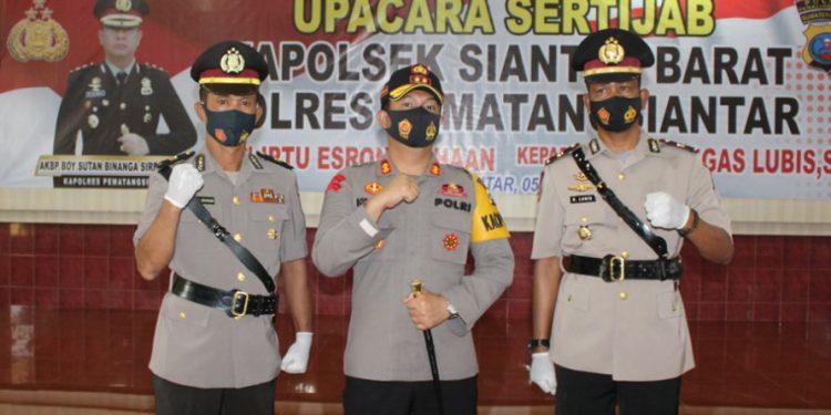 Iptu Ringgas Lubis Diangkat jadi Kapolsek Siantar Barat