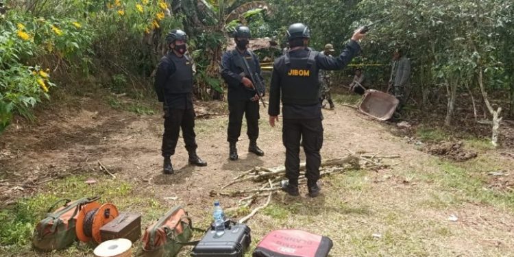 Warga Siborongborong Dihebohkan Penemuan Bom Mortir