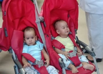 Bayi Kembar Siam Adam dan Malik Silitonga Asal Taput Membaik dan Pulang Pekan Depan