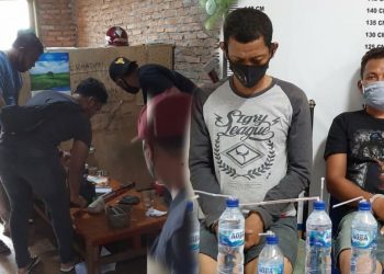 Dua Orang Ditangkap dalam Penggerebekan di Kampung Banjar
