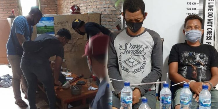 Dua Orang Ditangkap dalam Penggerebekan di Kampung Banjar