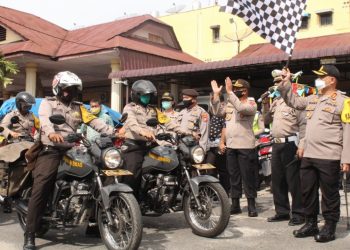 Bakti Sosial Serentak Jajaran Polres Pematangsiantar Dalam Rangka Hari Bhayangkara Ke-74