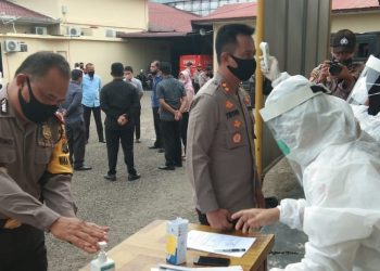 Hasil Rapid Test, Empat Polisi di Polres Sibolga Reaktif