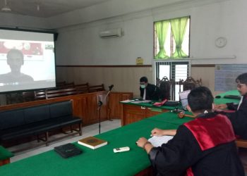 Pandemi Corona, Sidang Online Digelar di Labuhanbatu