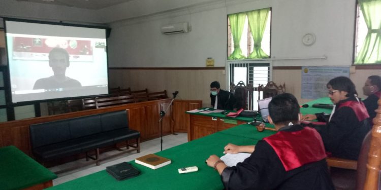 Pandemi Corona, Sidang Online Digelar di Labuhanbatu