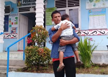 Bentrok Masyarakat Adat Sihaporas VS Pekerja Toba Pulp Lestari, Balita Kena Pukul