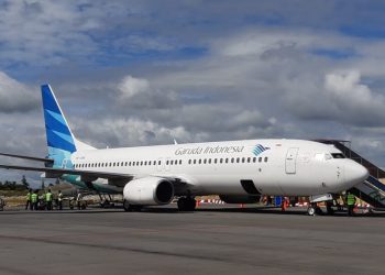 Ayo ke Danau Toba! Hari ini Pesawat Boeing Garuda dari Jakarta-Silangit Beroperasi
