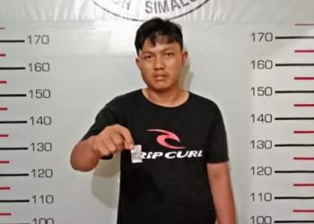 Supir Angkot Bandar Jaya Ketangkap Edarkan sabu