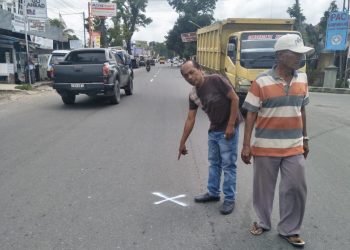 Jisman Pangaribuan, Jadi Korban Tabrak Lari di Depan Timbangan Simpang 2