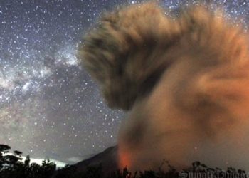 Relatif Tenang dan Tak Lagi Erupsi, Status Gunung Sinabung Turun Level