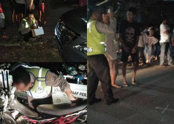 Tabrakan dengan Taksi Online, Imanuel Marpaung Meregang Nyawa di Singosari