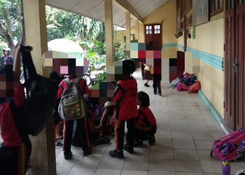 Tak Mau Baris, 6 Murid SD Dianiaya Guru Olahraga di Siantar