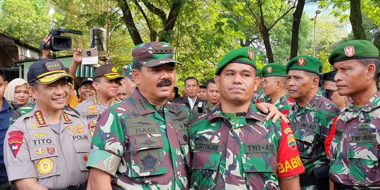 Panglima TNI Cek Kesiapan Prajurit TNI-Polri Dalam Pengamanan Pemilu 2019
