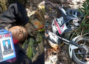 Muda Heryanto Sitinjak Ditemukan Tewas di Samping Sepedamotornya