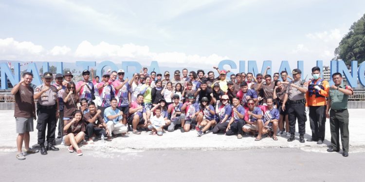75 Peserta Ikuti Kejurnas "Poldasu Water Ski 2020" di Danau Toba