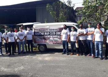 Siantar Man Club Salurkan 1.350 Paket Bantuan Sembako