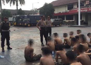 25 Siswa SMP Diamankan Saat Hendak Tawuran