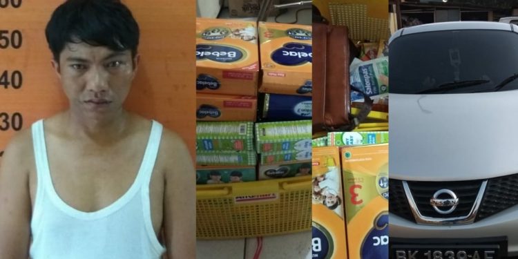 Bawa Mobil Nissan, Maradona Tertangkap Mengutil di 3 Alfamart dan 2 Indomaret Bawa Mobil Nissan, Maradona Tertangkap Mengutil di 3 Alfamart dan 2 Indomaret