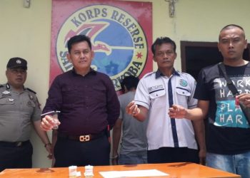 Kompak Nyabu, Sopir dan Kondektur Disikat Saat Berjudi...