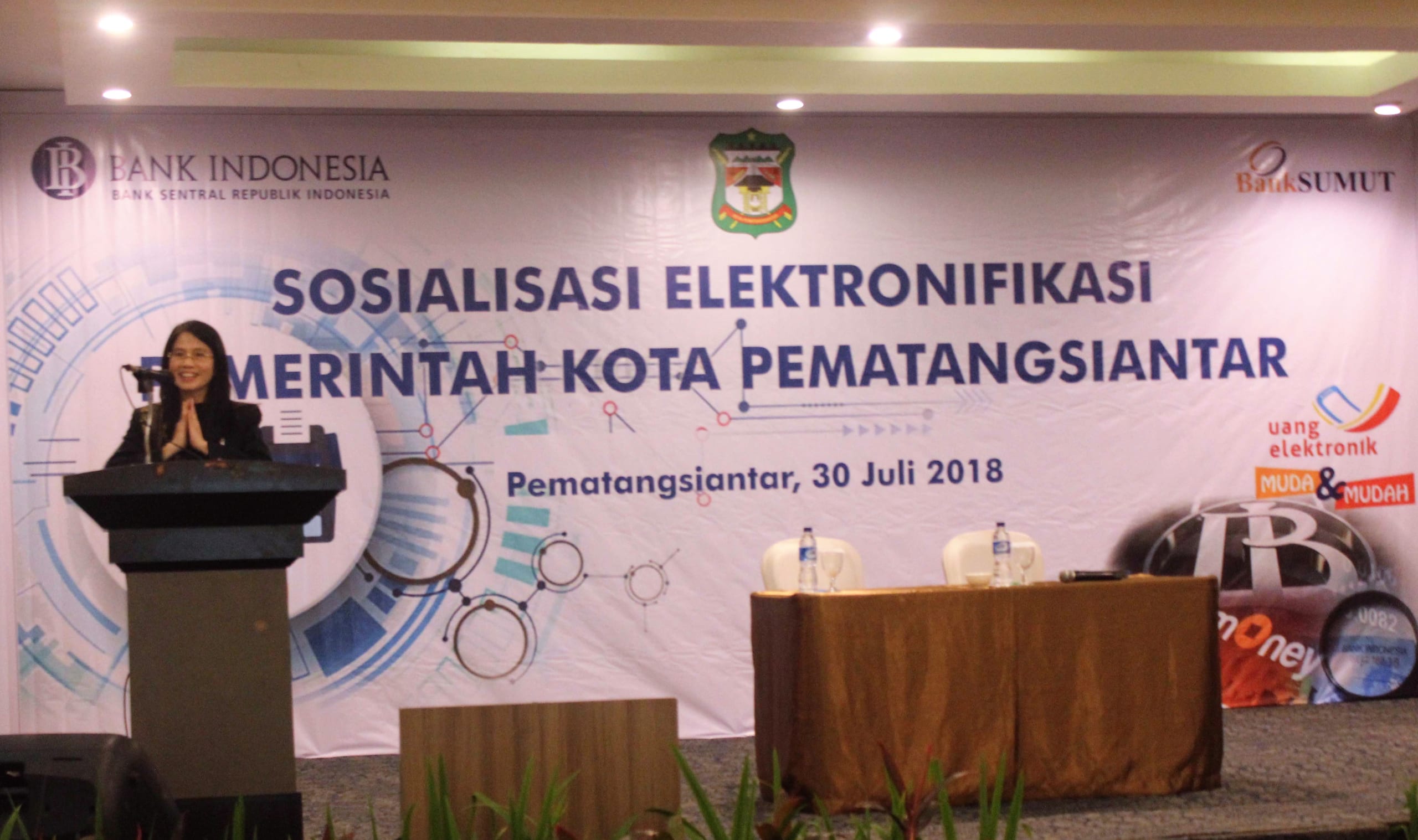 KPw Bank Indonesia Pematangsiantar Sosialisasikan “Elektronifikasi Pemerintah Kota Pematangsiantar”